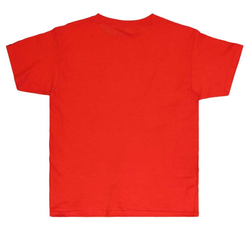 Levelwear Kids Junior Jock Short Sleeve Tee CJ92A RED 02