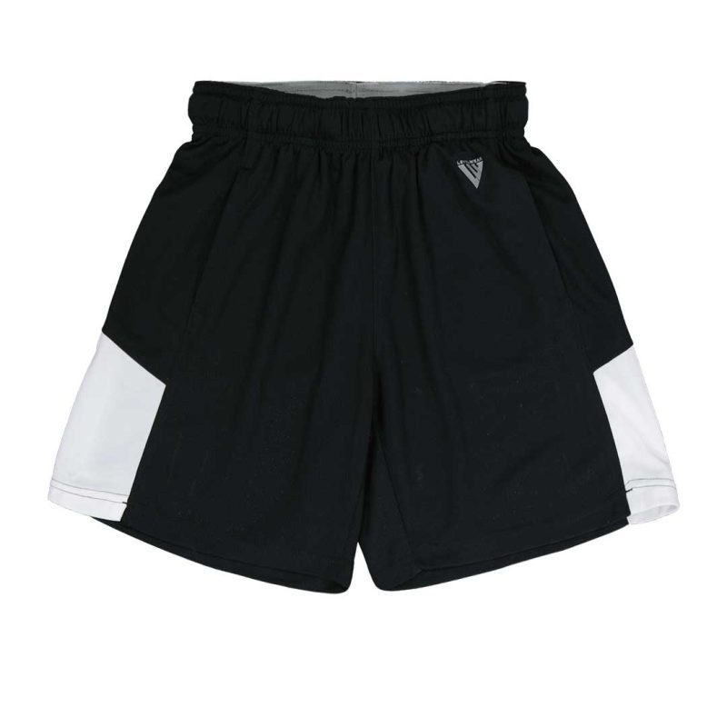 Levelwear Kids Junior Little Swift Shorts JP92L BLKWHT 01