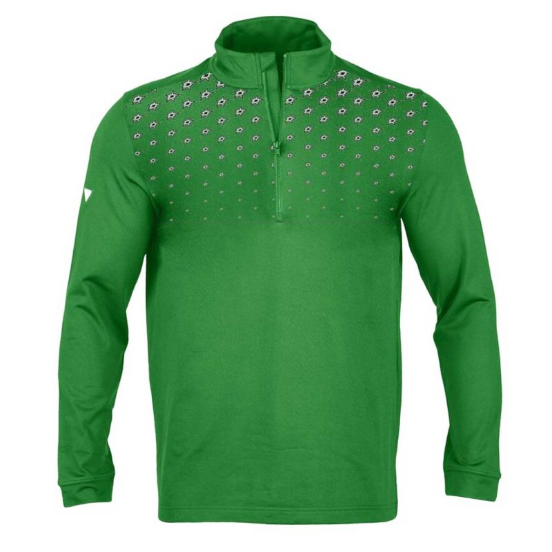 Levelwear Men s Dallas Stars PGA Midlayer Quarter Zip Pullover JT60L 055 DAL 01