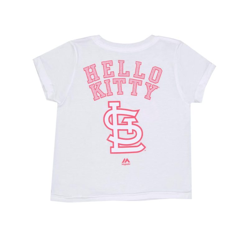 MLB Girls Toddler St. Louis Cardinals Hello Kitty T Shirt M4C4XEE10 02