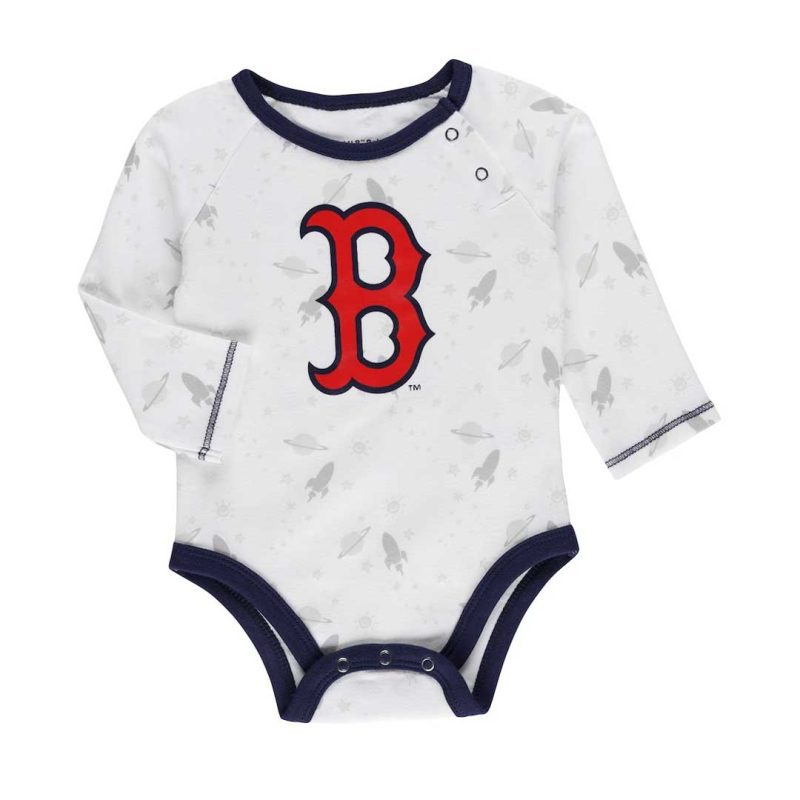 MLB Kids Infant Boston Red Sox Dream Team Creeper Pant Hat HK3N1FE7D BOS 1