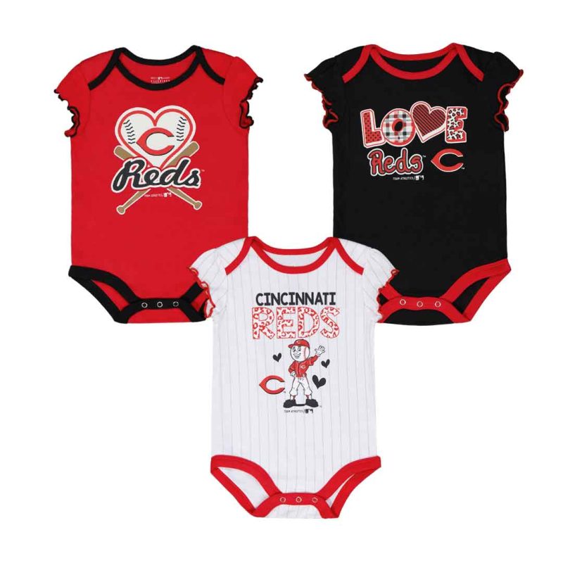 MLB Kids Infant Cincinnati Reds 3pk Onesie KM32CMK 13 1