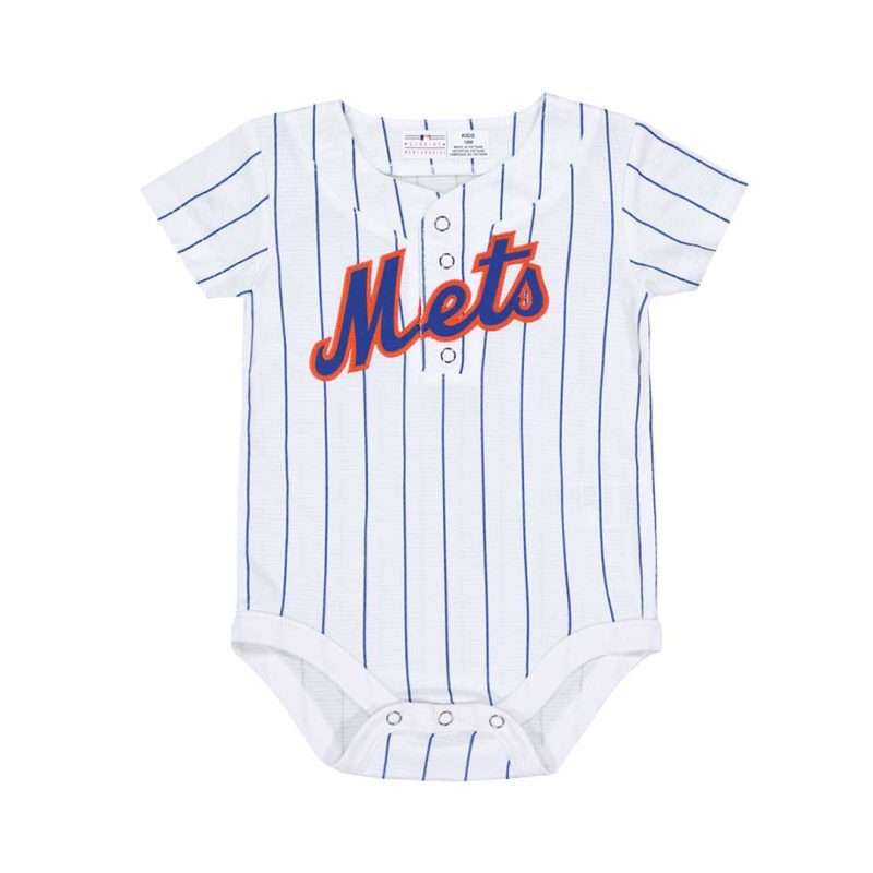 MLB Kids Infant New York Mets Home Replica Creeper KJ72JLB08 1