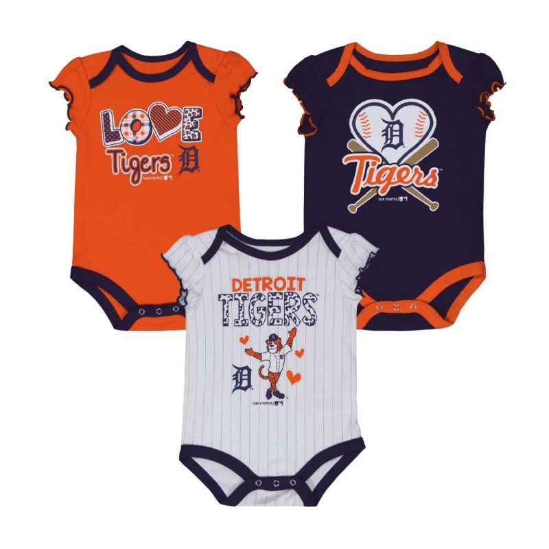 MLB Kids Infant Tigers 3 pack Onesie KM32CMK 16