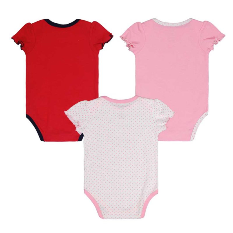 MLB Kids Infant Washington Nationals 3pc Short Bodysuits KW32DBK 28 02