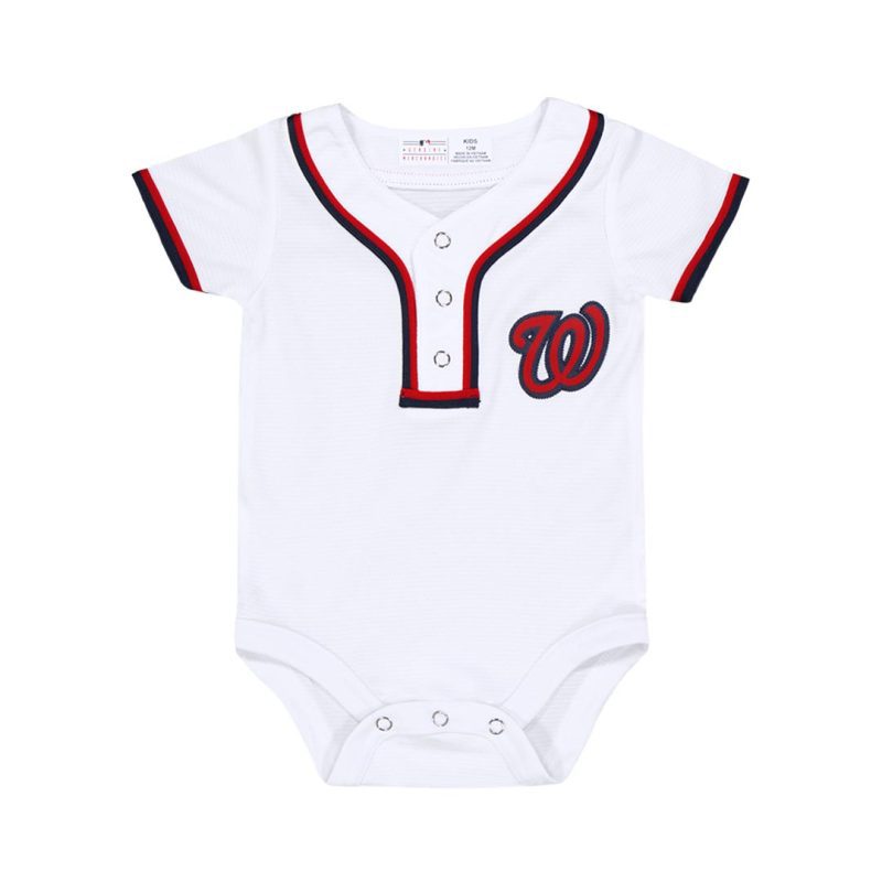 MLB Kids Infant Washington Nationals Home Replica Creeper KJ72JLB28 1