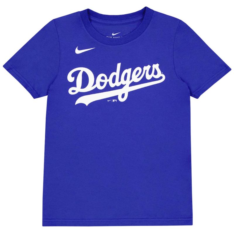 MLB Kids Junior Los Angeles Dodgers Clayton Kershaw Short Sleeve T Shirt HZ3B7SAG2 LADCK