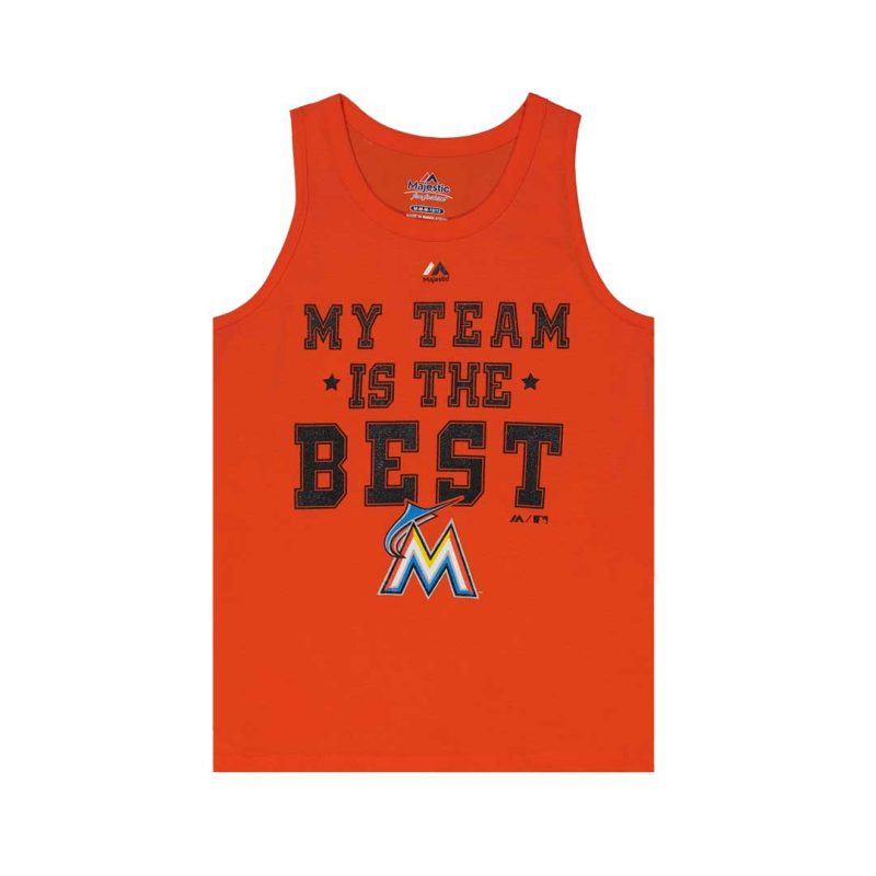 MLB Kids Junior Miami Marlins Tank M37ONQ 15 01