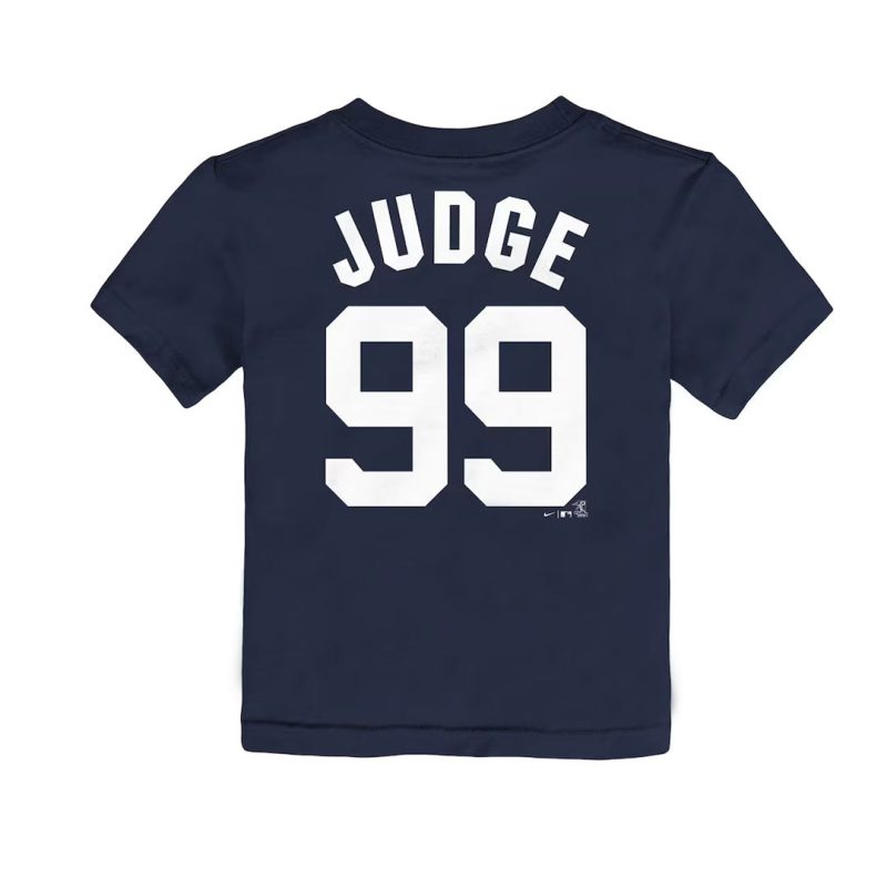 MLB Kids Junior New York Yankees Aaron Judge T Shirt HZ3B7SAG2 NYYAJ 02