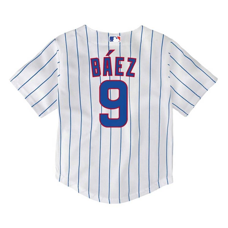 MLB Kids Toddler Chicago Cubs Javier Baez Jersey HZ3T1ZWAP 02