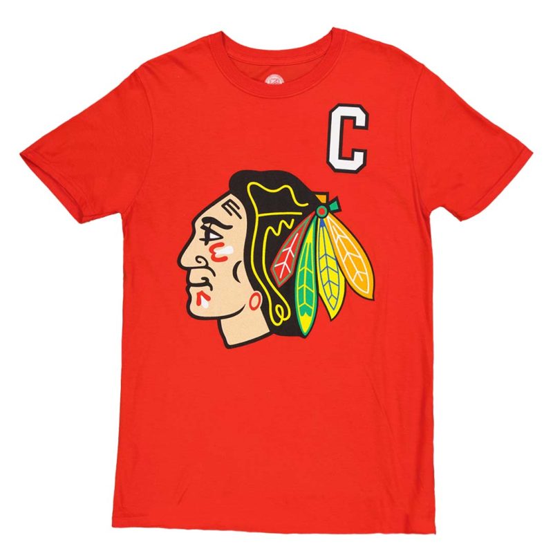 Men s Blackhawks Toews T Shirt NHXX02SMSC3P1CA 62RED 01