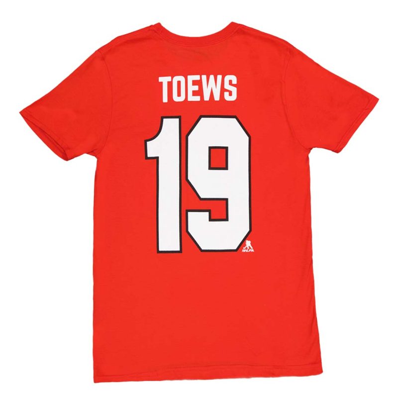 Men s Blackhawks Toews T Shirt NHXX02SMSC3P1CA 62RED 02