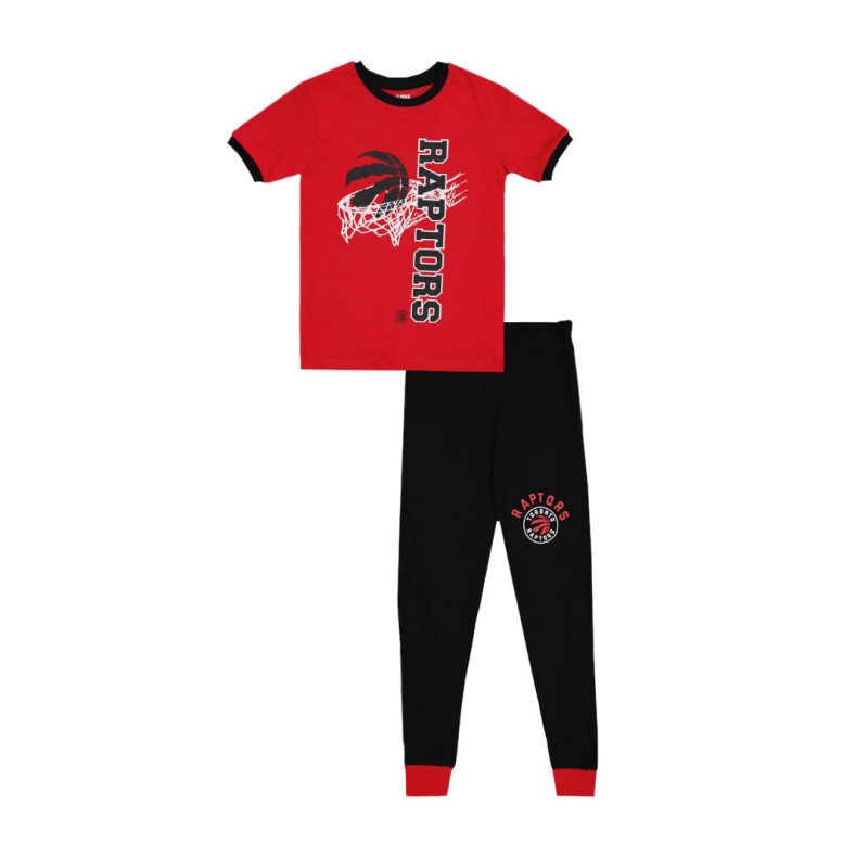 NBA Kids Toronto Raptors 2pc PJ Set HK2B9BC9N RAP 01