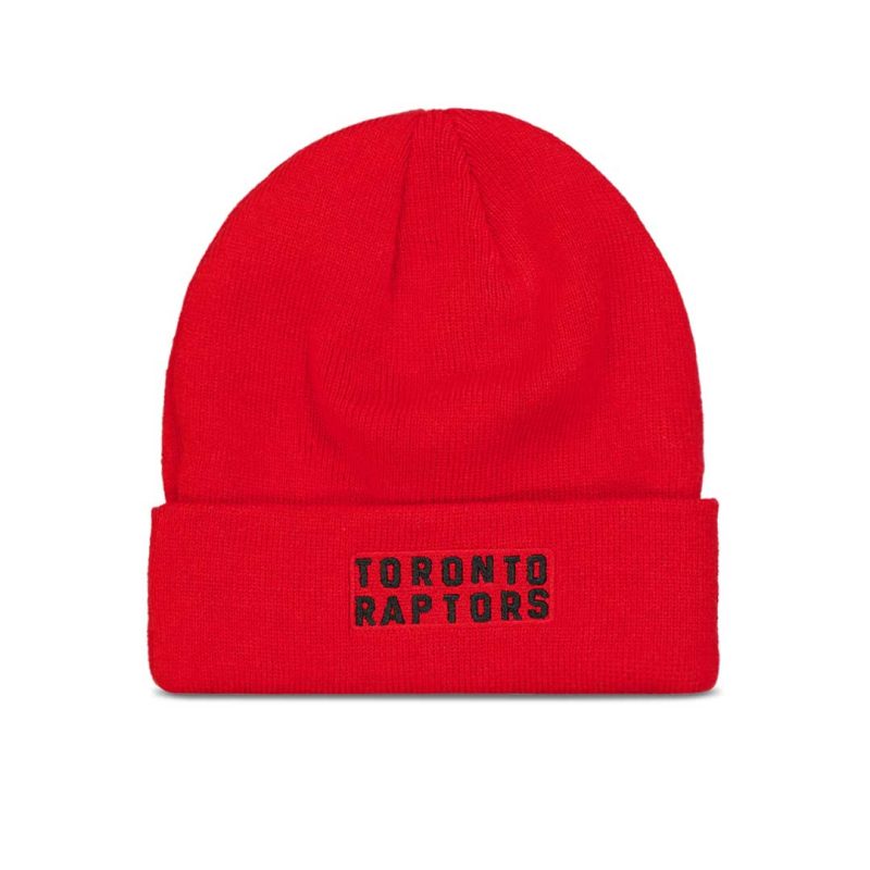 NBA Kids Toronto Raptors Cuffed Knit Hat HK2BOBB9A RAP 02