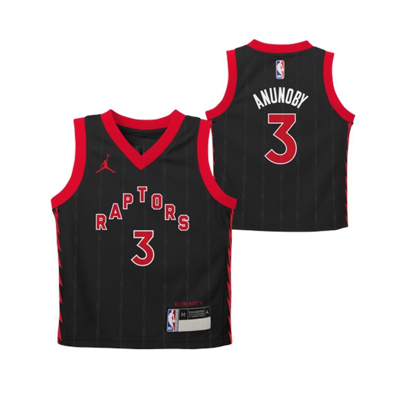 NBA Kids Toronto Raptors OG Anunoby Jersey HY2B3BW2P RAPOA 03