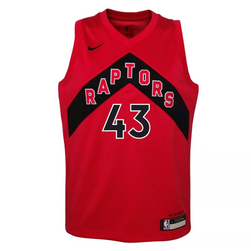 NBA Kids Toronto Raptors Pascal Siakam Icon Jersey HZ2B3BX6P00 RAPPS 01