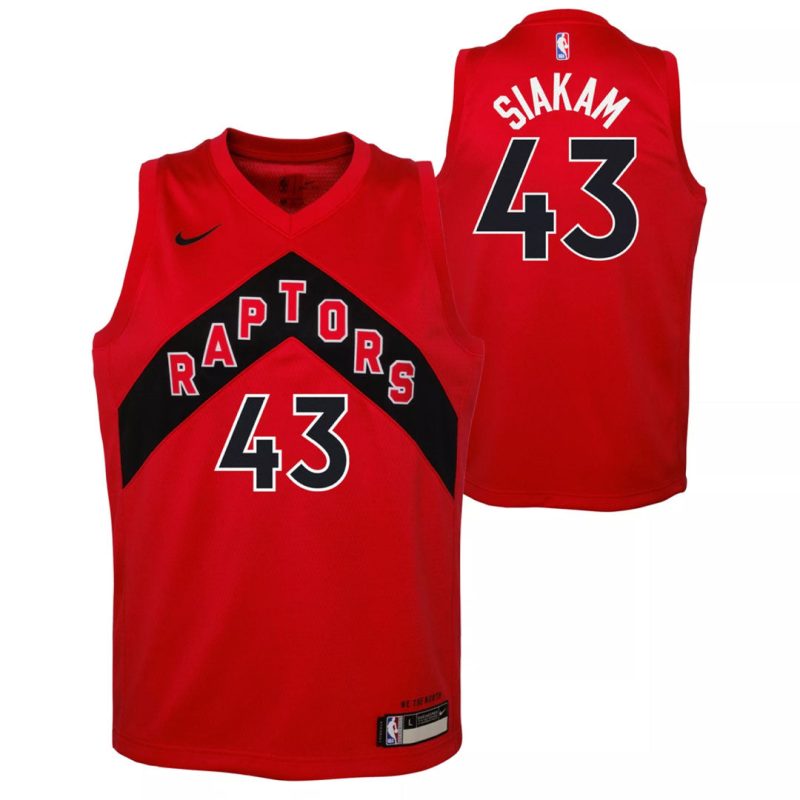 NBA Kids Toronto Raptors Pascal Siakam Icon Jersey HZ2B3BX6P00 RAPPS 02