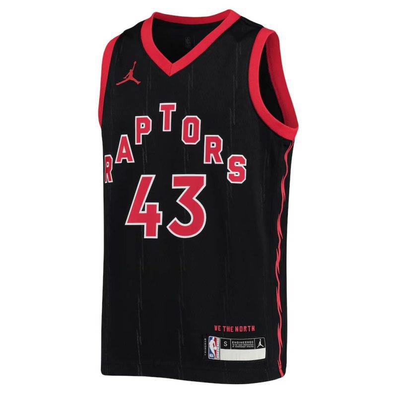 NBA Kids Junior Toronto Raptors Pascal Siakam Swingman Jersey HY2B7BXJP RAPPS 2