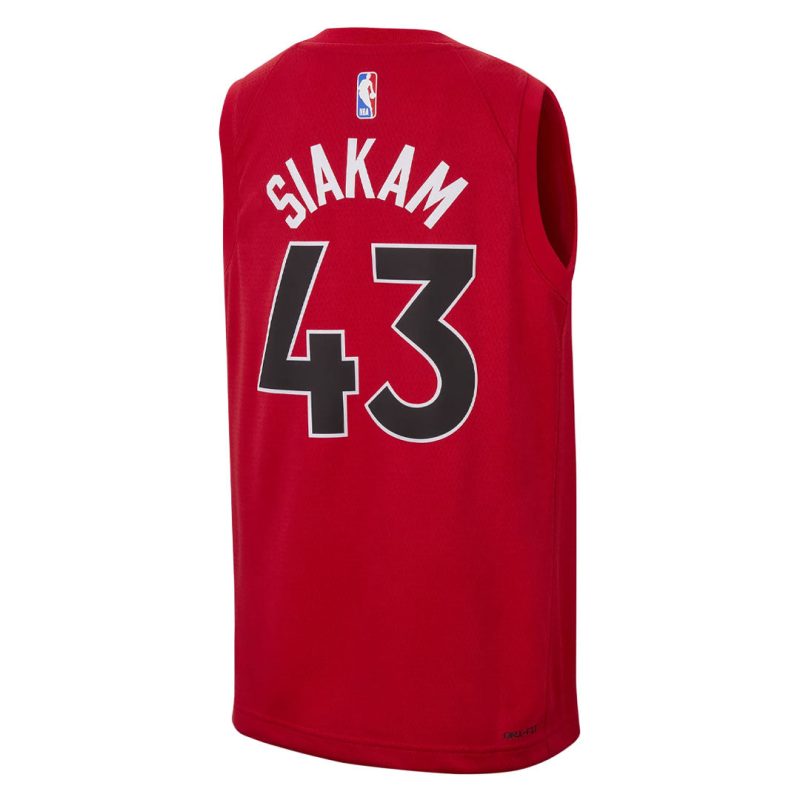 NBA Kids Junior Toronto Raptors Pascal Siakam Swingman Jersey HZ2B7BX2P00 RAPPS 02