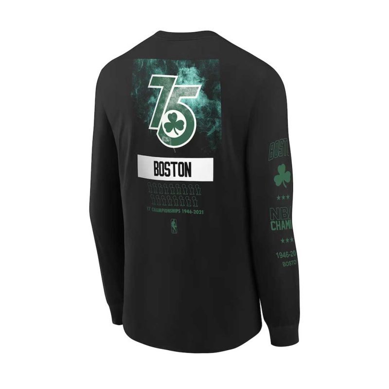 NBA Kids Youth Boston Celtics CTS MMT Long Sleeve T Shirt HZ2B7HC34 CEL 2