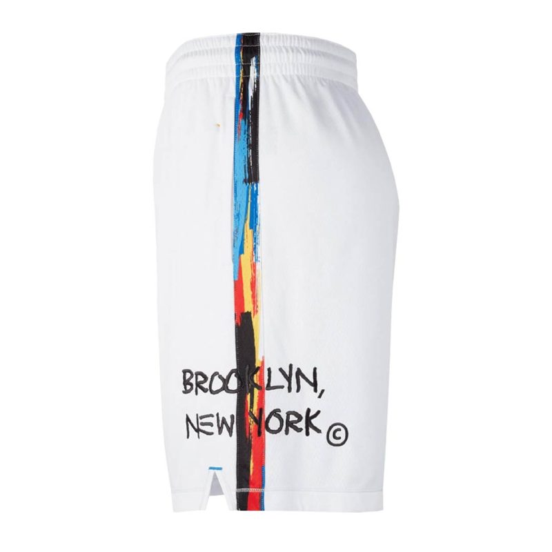 NBA Kids Youth Brooklyn Nets City Edition Swingman Shorts HZ2B7BC9H NYN