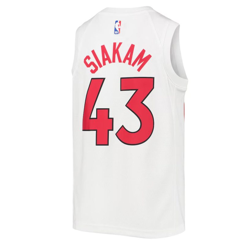 NBA Kids Youth Toronto Raptors Pascal Siakam Swingman Jersey HZ2B7BX1P00 RAPPS 02