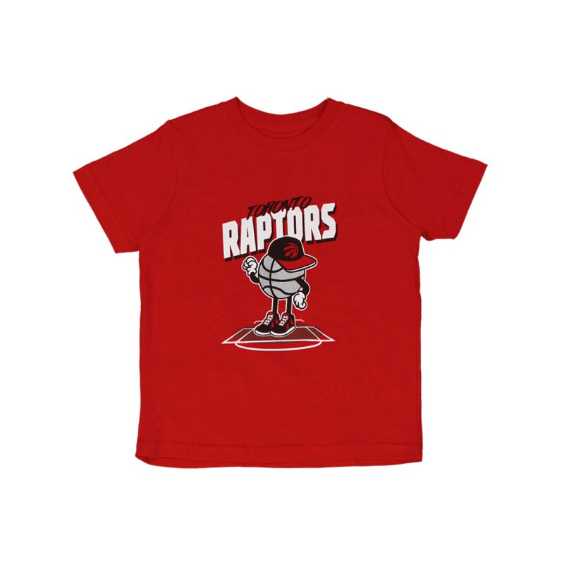 NBA Kids Toddler RaptorsMr.DribbleTee HK2T1BCLMB01RAP 01