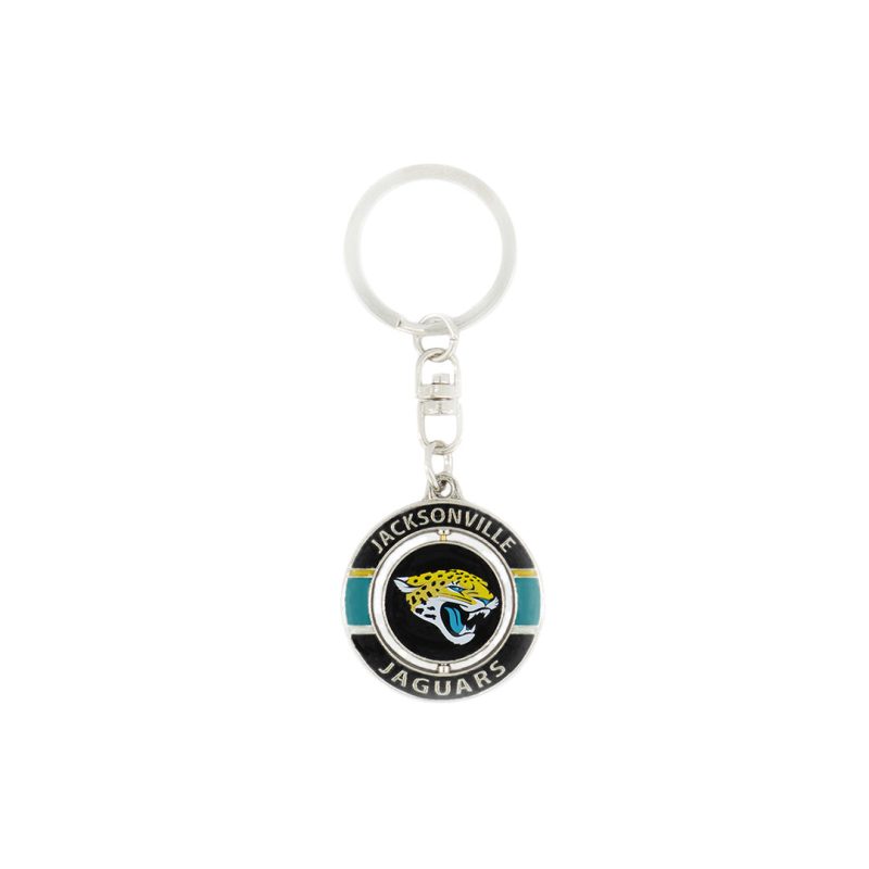 NFL JacksonvilleJaguarsSpinnerKeychain JAGSPI 01