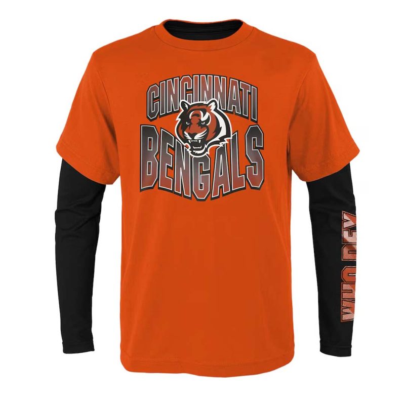 NFL Kids Cincinnati Bengals Game Day 3 in 1 Combo T Shirt HK1B3FE2U BNG 1