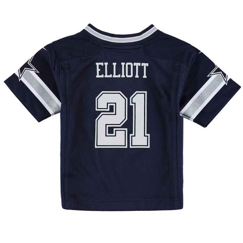 NFL Kids Dallas Cowboys Ezekiel Elliott NFL Game Jersey HZ1B3N9P9 COWEE 02