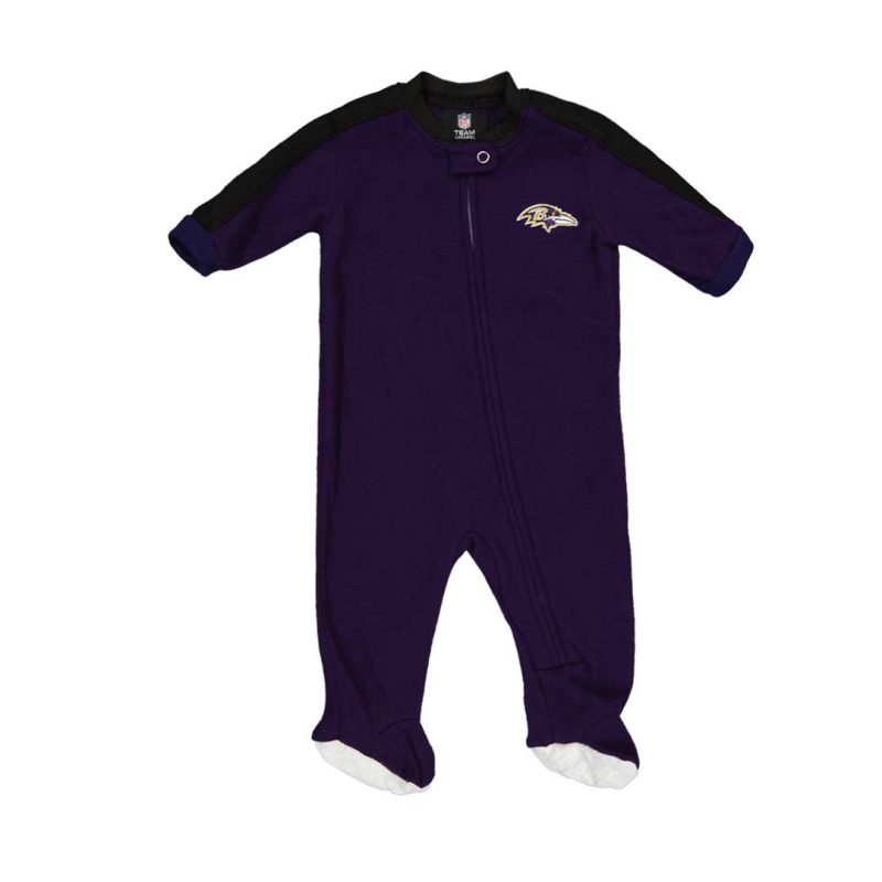 NFL Kids Infant Baltimore Ravens Blanket Sleeper K8186Z24 01