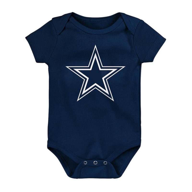 NFL Kids Infant Dallas Cowboys Born To Be 3 Pack Creeper Set HK1I1FGA7 COW 02