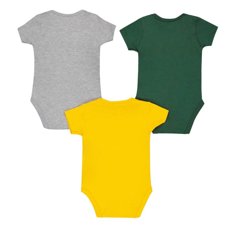 NFL Kids Infant Green Bay Packers 3 Pack Disney Game Time Creeper Set HK1N1FF3U PCK 2