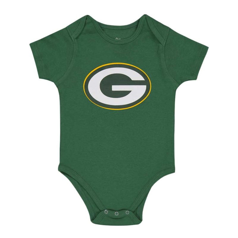 NFL Kids Infant Green Bay Packers Born To Be 3 Pack Creeper Set HK1N1FGA7 PCK 2