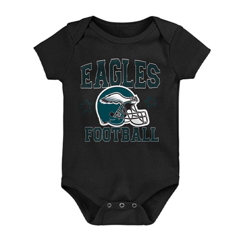 NFL Kids Infant Philadelphia Eagles Born To Be 3 Pack Creeper Set HK1N1FGA7 EAG 03