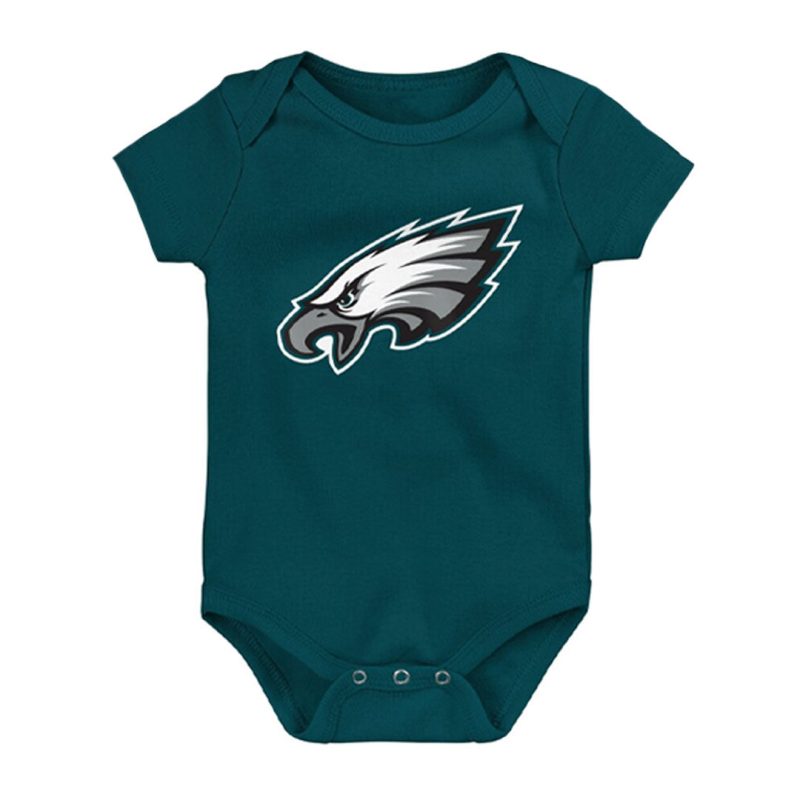 NFL Kids Infant Philadelphia Eagles Born To Be 3 Pack Creeper Set HK1N1FGA7 EAG 04