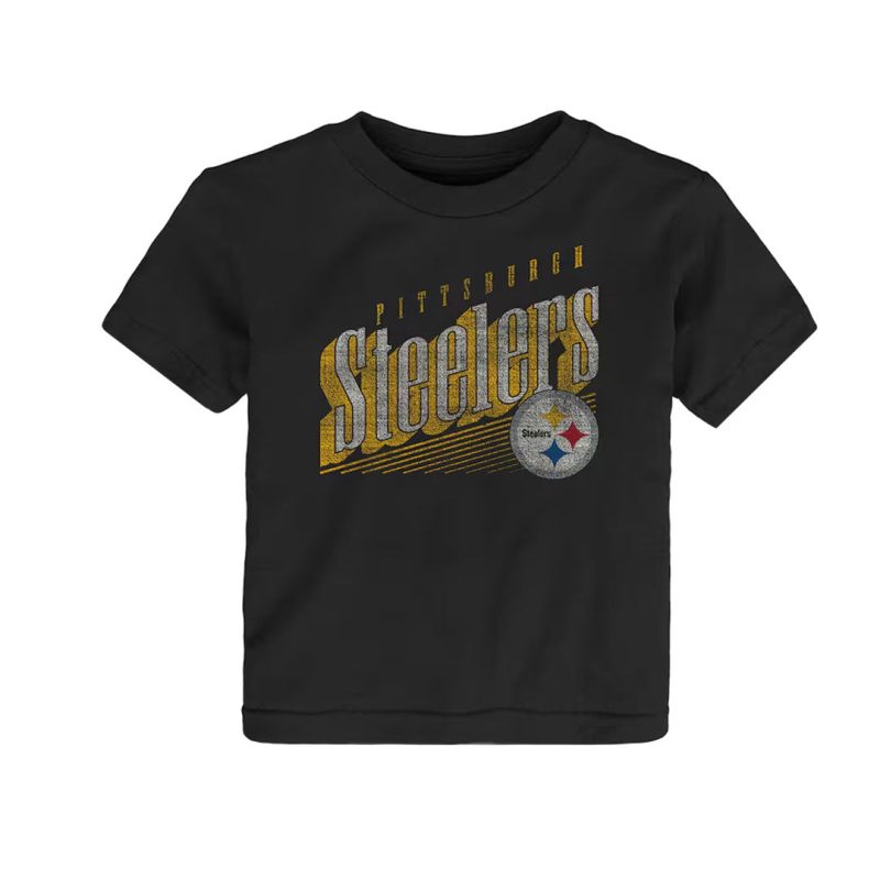 NFL Kids Infant Pittsburgh Steelers Winning Streak Short Sleeve T Shirt HK1I1FFHUSA9 STE 01