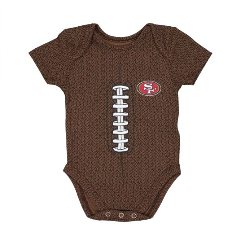 NFL Kids Infant San Fransisco 49ers Football Creeper HK1N1FCKH 49R 2