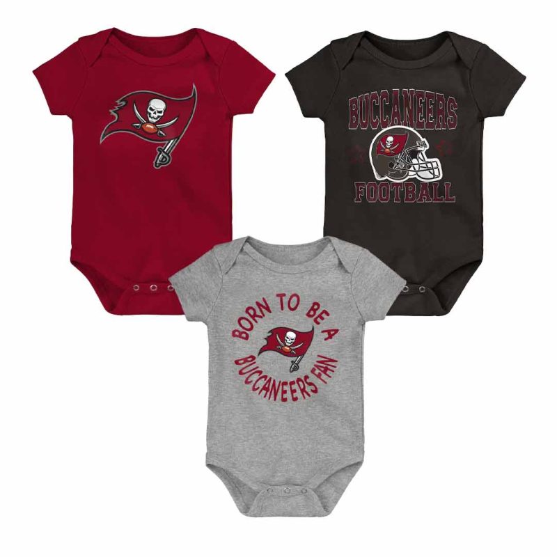 NFL Kids Infant Tampa Bay Buccaneers Born To Be 3pc Creeper Set HK1N1FGA7 BCN 01