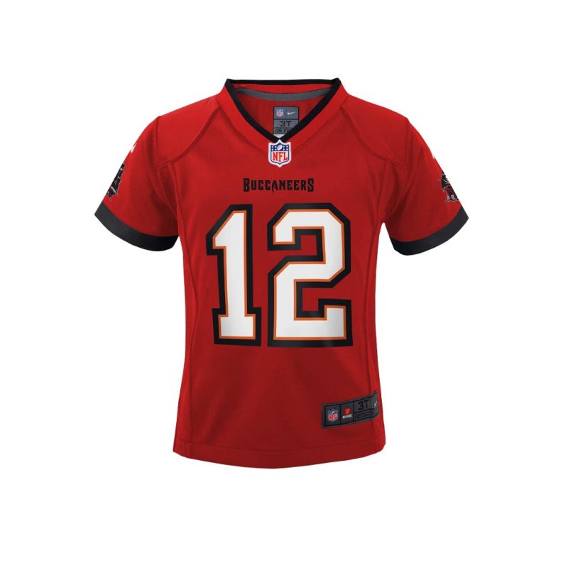 NFL Kids Infant Tampa Bay Buccaneers Tom Brady NFL Game Team Jersey HZ1I1N9P9 BCNBT 2