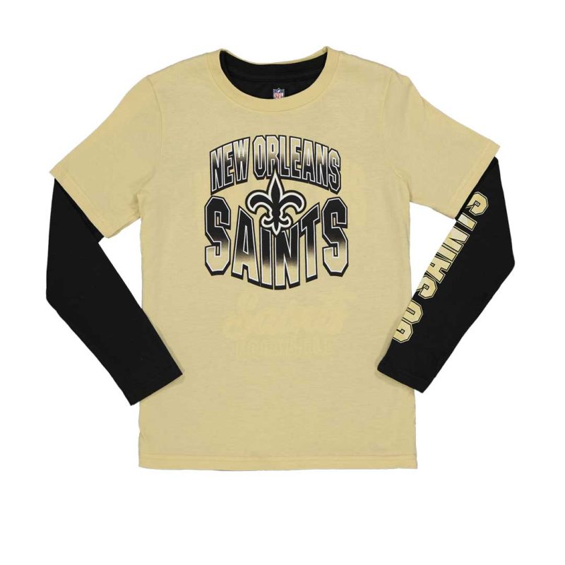 NFL Kids Junior New Orleans Saints Game Day 3 in 1 Combo T Shirt HK1B7FE2U SAI image03