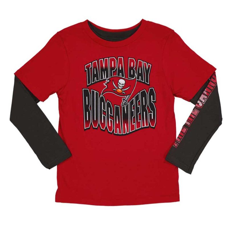 NFL Kids Junior Tampa Bay Buccaneers Game Day 3 in 1 Combo T Shirt HK1B7FE2U BCN 1