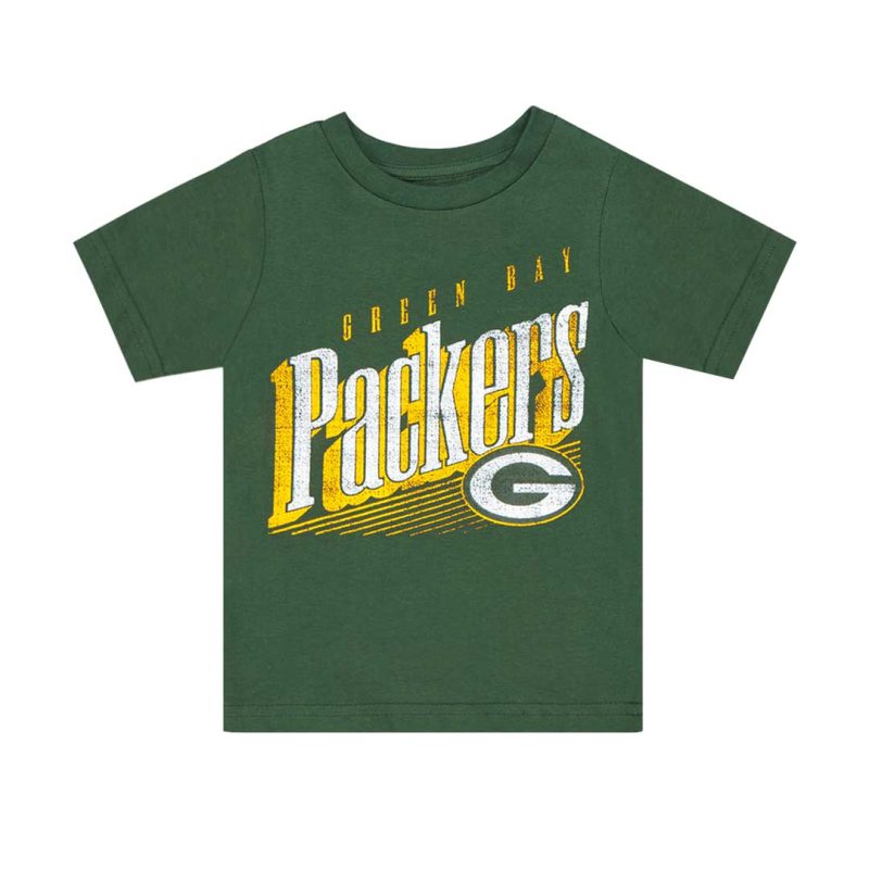 NFL Kids Toddler Green Bay Packers Winning Streak Short Sleeve T Shirt HK1T1FFHUF01 PCK 1