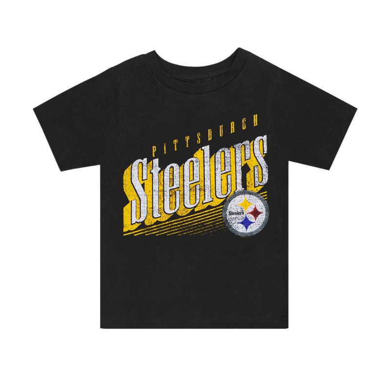 NFL Kids Toddler Pittsburgh Steelers Winning Streak Short Sleeve T Shirt HK1T1FFHUF01 STE 1