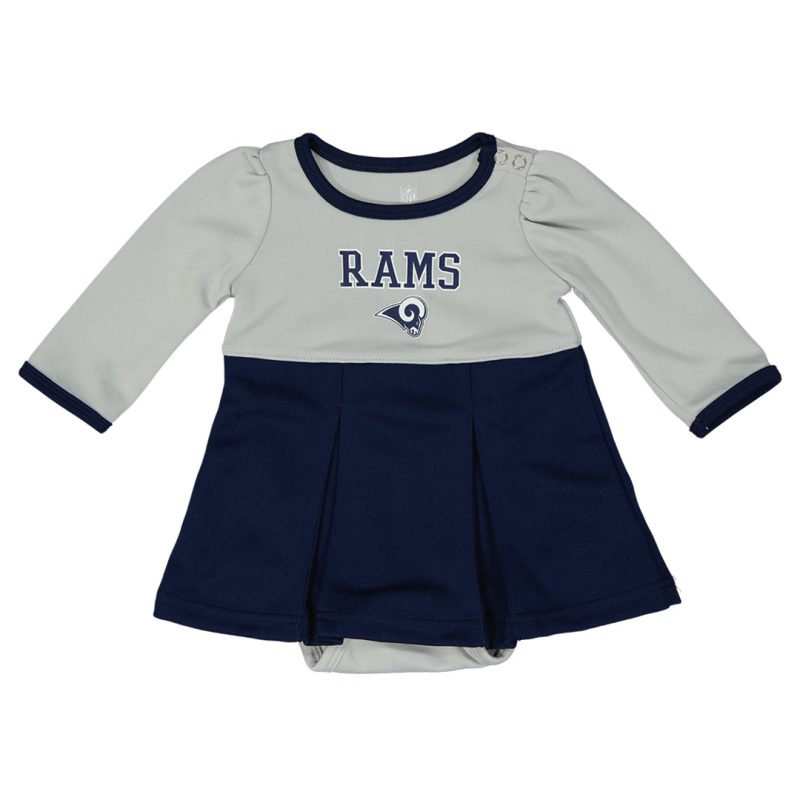 NFL Kids Infant LosAngelesRamsCheerDress KW12AUM37 01