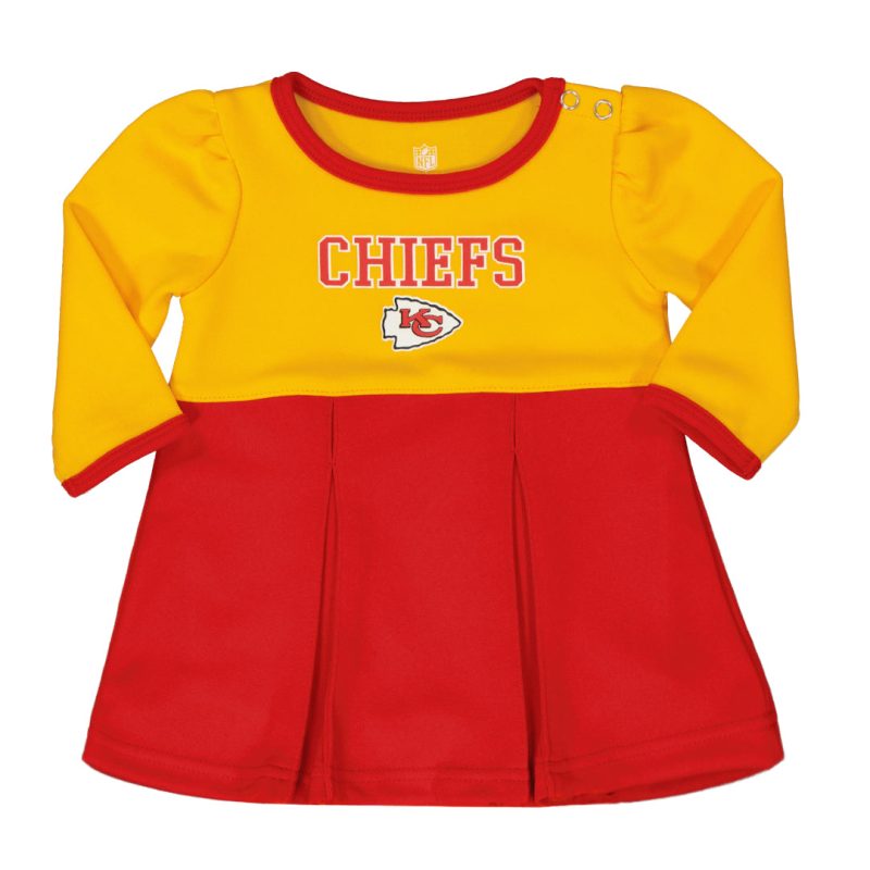 NFL Kids Toddler KansasCityChiefsCheerDress KW12AUM21 01