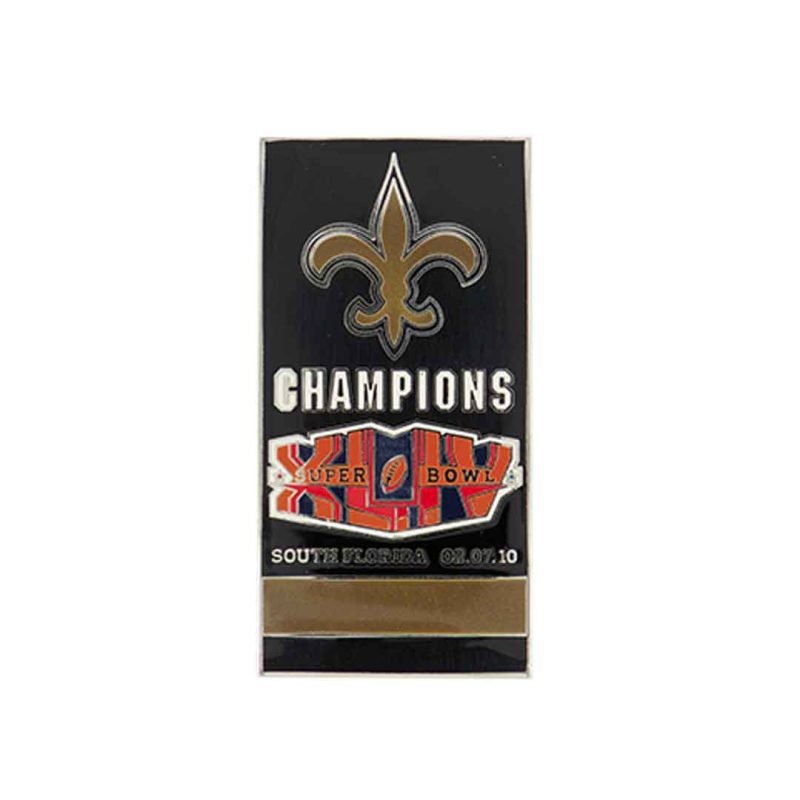 NFL Super Bowl XLIV Saints Banner Pin SB44SAI 01