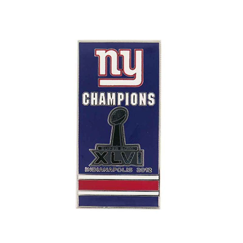 NFL Super Bowl XLVI Giants Championship Pin SB46GIA 01