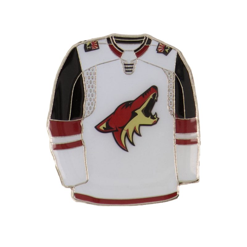 NHL ArizonaCoyotesJerseyPin White COYJEH 01