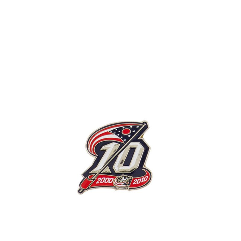 NHL BlueJackets10thAnniversaryPin BLULOG10THJFSPORTS 1 843a2cb6 15b1 4736 84c4 4d3288657b46